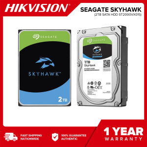 Seagate Skyhawk SATA HDD ST1000VX005 1TB & ST2000VX015 2TB Internal Storage device for Desktop PC Faster Data transfer loading and boot up time Easy to install For Operating system and storage of files Best Seller