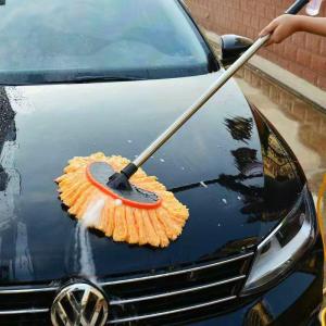 🔥new style🔥Car Wash Water Mop Does Special mop for car washing  water-through car washing mop  no hair loss retractable thickened automatic rotating car washing brush Household water pipe quick connector car brush tool
