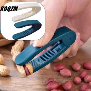 KOQZM Peanut Crackers Multifunction Nut Peeling Tool Peanut Peelers Peanuts Clip Peanuts Mouth Gag Badam Shell Opening Tool Peeler
