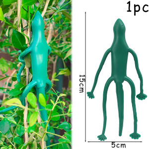 3/1PCS Gardening Tie Cartoon Frog Shape Multifunctional Tie Rose Flower Fixed Buckle Climbing Plant Binding Tie