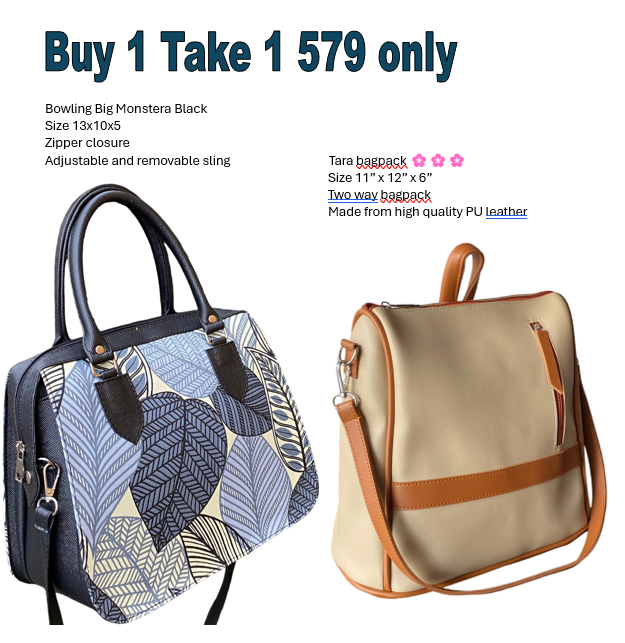 Marikina Bags Buy1 Take 1 Factory sale | Lazada PH