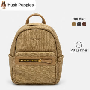 Hush Puppies Women Small Backpack Textured PU Leather HLA659925