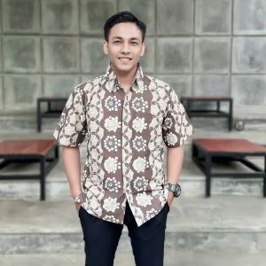 SuperJumbo Tunik Batik Pasangan Wanita Lengan Panjang  Resleting Depan Size M-L-XL- XXL-3XL-5XL