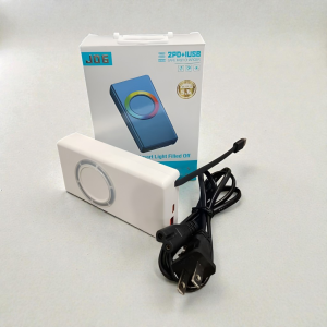 Smart Light Filled Off Ultra Fast Charging AntiStatic Power Socket Rack Charger 3IN1 Power Station with 2 PD 1 USB Ports