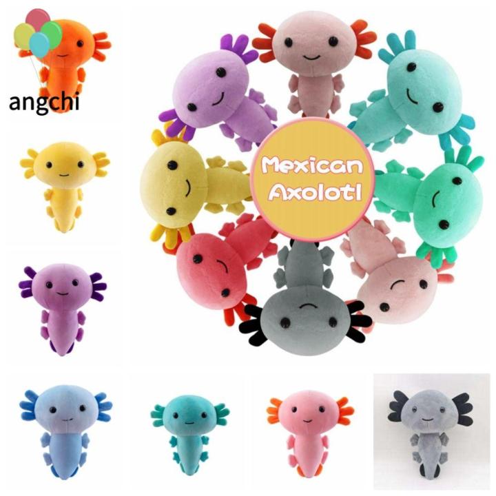 ANGCHI Plushie Axolotl 20cm Axolotl Plush Toy Salamander Stuffed Doll ...