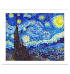 Pintoo Jigsaw Puzzle 500 pcs H1758: Vincent van Gogh - The Starry Night June 1889 (500pcs)