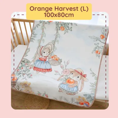 Baby Waterproof Mattress Pad 100x80cm 70x50cm Kids Cotton Bed Protector Baby Cot Liner Play Mat Portable Changing Mat by 8miles