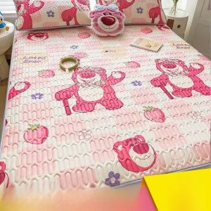 Mattress Ice Silk Latex Cool Mat Summer Childrens Washable Student Dormitory Bed Single Person Air-conditioned Mat