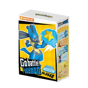 Mô Hình Pokemon Keepplay Lucario - Series Go Battle! Vol 1 Lắp Ráp Chính Hãng PP05