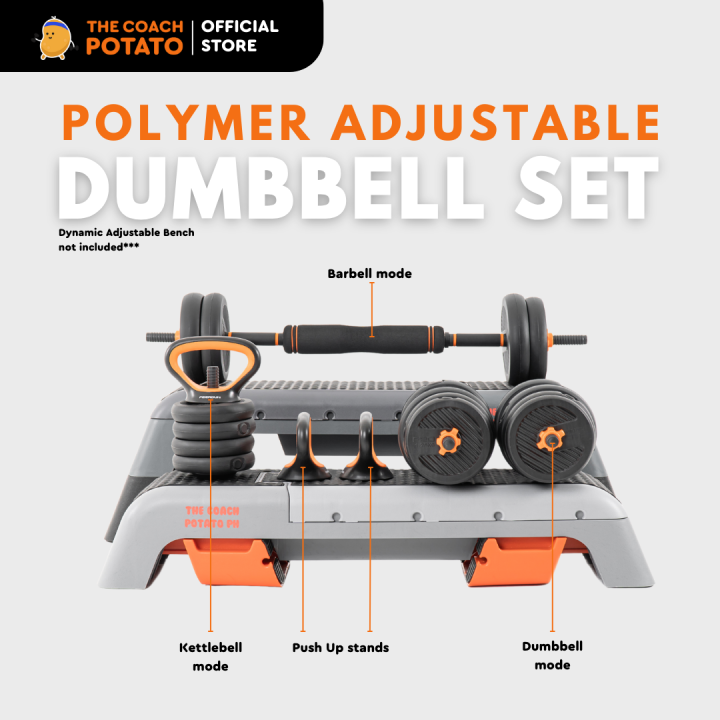 Adjustable Dumbbell Set/Barbell/Kettlebell/Push Up stand Gym Workout  Equipment Lazada PH