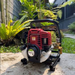 เครื่องพ่นยา ตั้งพื้น 4 จังหวะ หม้อลมพิเศษ 2รุ่น รุ่น35(2แรง)-รุ่น50(4แรง) 100 บา ด้ามพ่น (แถมชุดซ่อม) พ่นไกล 15 เมตร พ่นสูง 10 เมตร สตาทง่าย น้ำหนักเบาใช้งานง่าย