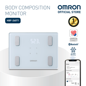 OMRON Body Composition Monitor | Monitor Komposisi Badan HBF-214 I HBF-260T1 | 体重体脂肪计 [Waranti Tempatan 1 Tahun]