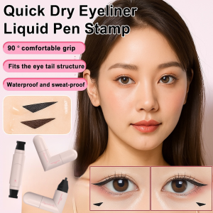 [Eyeliner Stamp Pen] Eyeliner Stamp Liquid Pen Anti-smudge Long-lasting Eyeliner Liquid Pen Eyeliner Stamp Liquid Eyeliner Pen