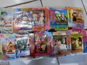 karton kotak kado fancy labubu kecil per 50 pcs