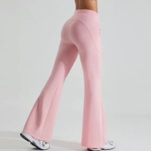 Outdoor leisure exercise Soft and nuo Air Layer Slim-Fit Flare Yoga Pants - Running and Fitness Long Pants TM0152-A