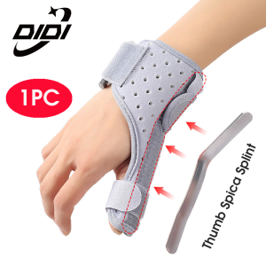DIDI 1PC Wrist Brace Wrist Thumb Splint Adjustable Wrist Support Finger Sprain Hand Support Thumb Brace Fits Right and Left Hand