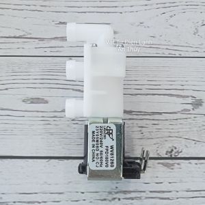 Van cấp nước máy giặt TOSHIBA 1 cổng cổ nhựa 3 vòi màu trắng 220V RF