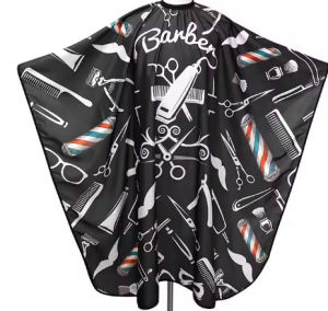 Pro Salon Hair Cutting Cape: Waterproof & Anti-Static Design for Salon & Mobile Styling