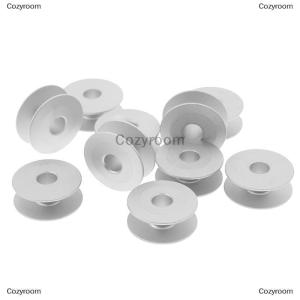 [COD] Cozyroom 10pcs 21mm อุตสาหกรรมอลูมิเนียม bobbins สำหรับนักร้อง Brother จักรเย็บผ้าเครื่องมือ