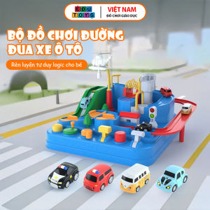 Đồ chơi giáo dục Bộ đồ chơi đường đua xe ô tô nhiều thử thách giúp bé thỏa sức khám phá- DC5015