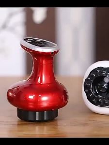 电动智能刮痧仪 Electric Scraping Massager 疏通经络 按摩淋巴 排毒瘦身 吸痧滚珠神器 热敷刮痧 去湿气 Massage Lymph Nodes To Detoxify and Slim Down。。。