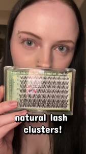 Natural Lash Clusters Invisible Band Eyelash Clusters CC-curly Cluster Eyelash Clusters Clear Band Spider Cluster Lashes 10-16MM Lash Extensions Individual Lashes by Newcally
