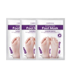 BPOM Masker Kaki Mengelupas Cindynal Foot Mask Lavender And Goatmilk Extract / Masker Kaki Pecah Dan Kering