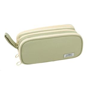 Thực tế túi đựng bút bút đơn giản Trường hợp dung tích lớn Túi đựng bút chì thẩm mỹ bút chì trường hợp trường học văn phòng Nguồn cung cấp