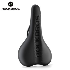 เบาะจักรยานเสือหมอบ MTB อานจักรยาน ROCKBROS กันกระแทกน้ำหนักเบาเบาะหลังจักรยานที่มั่นคงสวมใส่สบาย