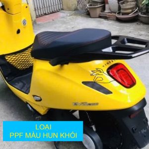PPF dán xi nhan xe điện Evo grand - Evo lite bảo vệ khỏi trầy xước và tạo điểm nhấn cho choá đèn PPF bóng gương