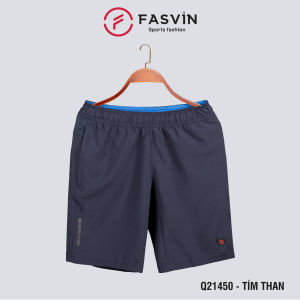 Quần đùi nam Fasvin Q21450.HN vải dù gió co giãn tiện dụng chơi thể thao hay mặc nhà