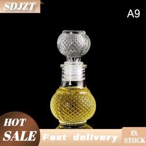SDJZT 1 Pcs Nhỏ Rỗng Tinh Thần Whisky Chai Rượu 50Ml Mini Glass Rượu Chai Với Vít Cap Whiskey Decanter