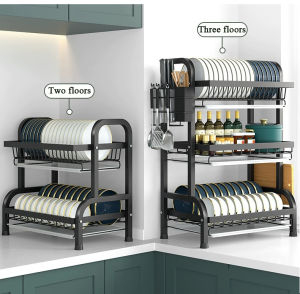 YHLAMP Black Dish Racks & Kitchen Organizers: A Comprehensive Guide