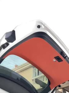 แผ่นรองท้ายรถ AION UT แผ่นป้องกันประตูท้าย สติ๊กเกอร์กล่องท้าย อุปกรณ์ตกแต่ง