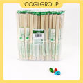 100 Muỗng gỗ, nĩa gỗ, dao gỗ, đũa gỗ dùng 1 lần COGI. 
