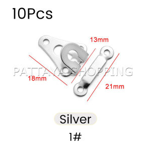 Pattaya ตะขอกางเกง ตะขอกระโปรงนักเรียน ตะขอเกี่ยว DIY ตะขอซ่อนเสื้อผ้า Sewing Button