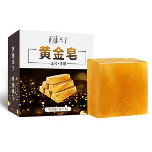 Perfume Gold Essential Oil Soap Brightening Soap Radiant Complexion Natural Ingredients for Glowing Skin Moisturizing Whitening Glow Anti-Mite