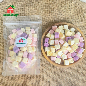 Sữa Chua Viên Sấy Thăng Hoa Vị Trái Cây Túi 100gr