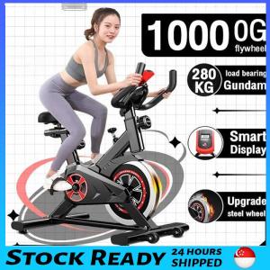 【LOCAL STOCK-Deliver in 2-3 days】Exercise Bike Stationary Bike Indoor Cycling Bike Ultra-Silent Stationary Bikes for Home Magnetic Exercise Bikes for Home Indoor Bike with LCD  iPad Holder Cycle Bikes for Exercise