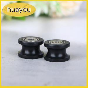 huayou 1ชิ้น U Groove ล้อเลื่อนล้อเลื่อนล้อเลื่อน U Groove 5x25x16.5มม. สำหรับการขับรถอุปกรณ์เครื่องจักรกล