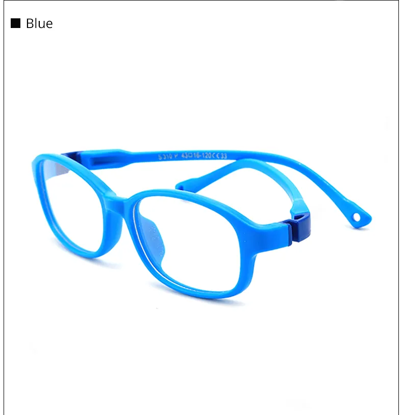 Unbreakable Flexible Kids Glasses Frames Boy Girl Child Square Eyeglass  Frame Prescription Diopter Eyewear Spectacles