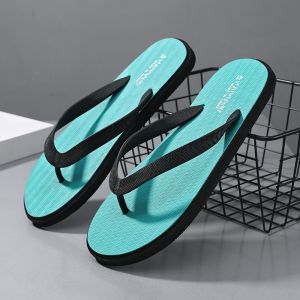 MenS New Summer Wide-Strap Woven Beach Flip-Flops For Outdoor Wear MenS Sporty Outdoor Flip-Flops