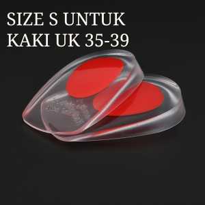 BANTALAN SILICON TUMIT ANTI PEGAL INSOLE GEL SILICON ANTI KAKI KELELAHAN GEL PELINDUNG KAKI INSOLE SEPATU WANITA INSOLE SEPATU PRIA