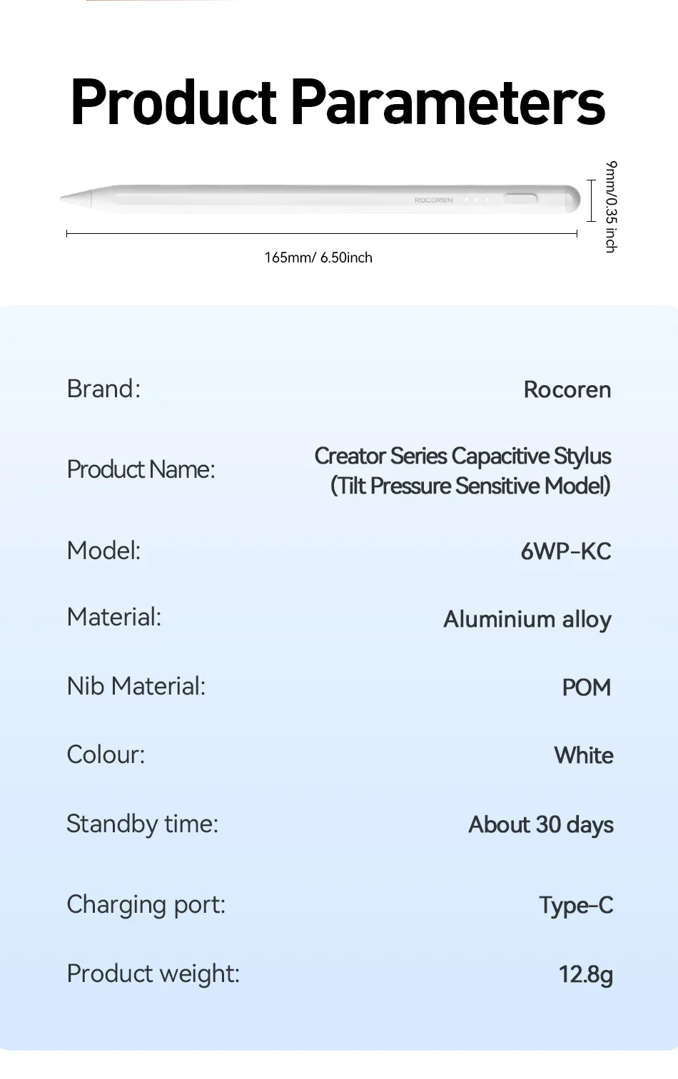Stylet iPad Pro – Précision et Performance pour Artistes et Professionnels ✍️📱