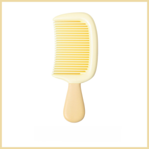 Cute Ice Cream Comb Womens Portable Small Comb Anti-Static Smoothes Frizz Thickened Plastic Comb Medium Teeth Styling Comb Childrens Brush