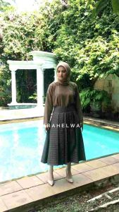 ROK MIDI 7/8 HOUNDSTOOTH/ROK ANDIN 7/8 HAURAHELWA