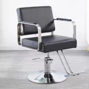 Luxury Hydraulic Salon Chair Leather Barber Chair Reclining Adjustable Height Lift Hairdressing chair