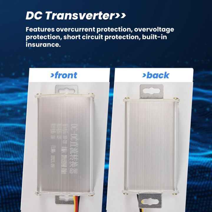 DC-DC Wandler 36V/48V/60V/72V Auf 12V – 10/15/20A, 180W, Für Elektrofahrzeuge