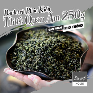 Trà Oolong Thiết Quan Âm bản Phổ Thông 250g hương thơm hoa lan nước xanh vàng nguyên liệu trà sữa - Lovent House