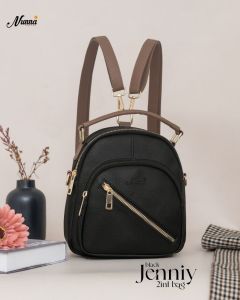 Tas Ransel Mini Wanita Korean Style 2 in 1 Jenny